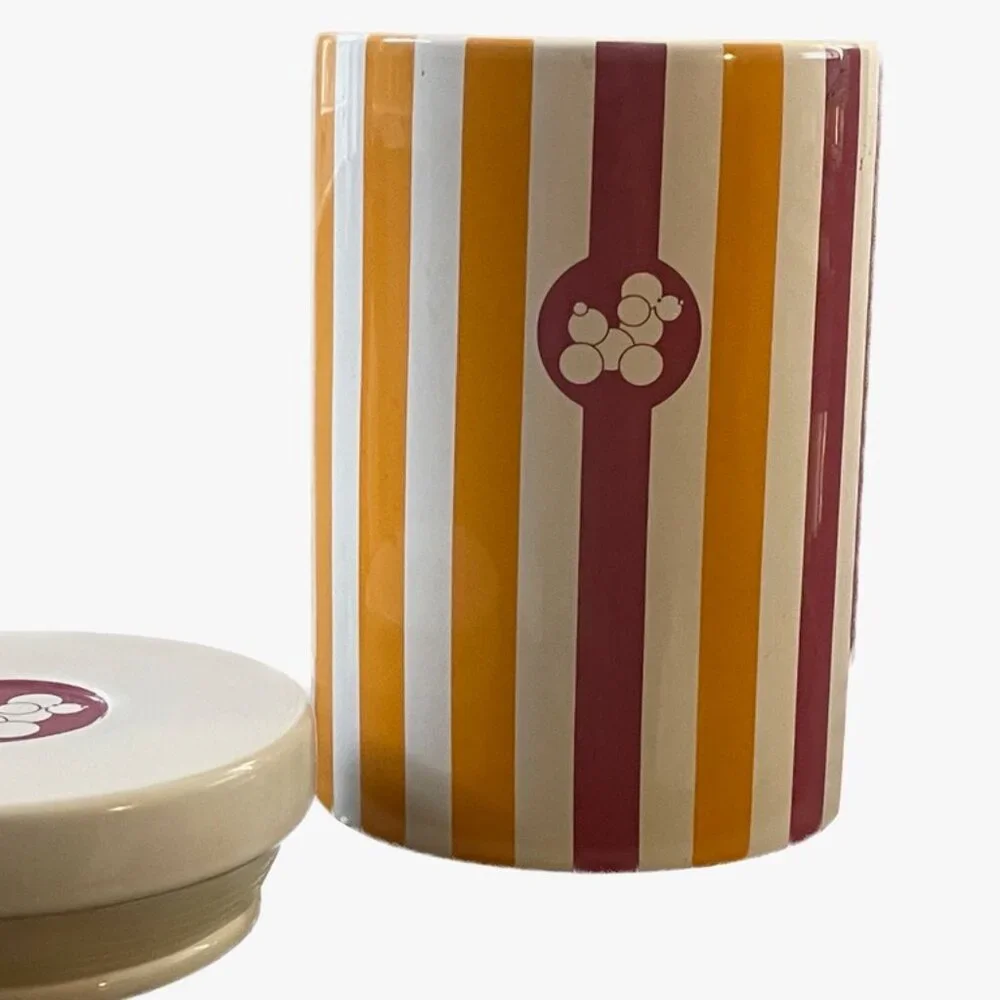 Jonathan Adler Happy Chic “Pat” Treat Canister Jar — Poodle Motif, Lidded, Like
